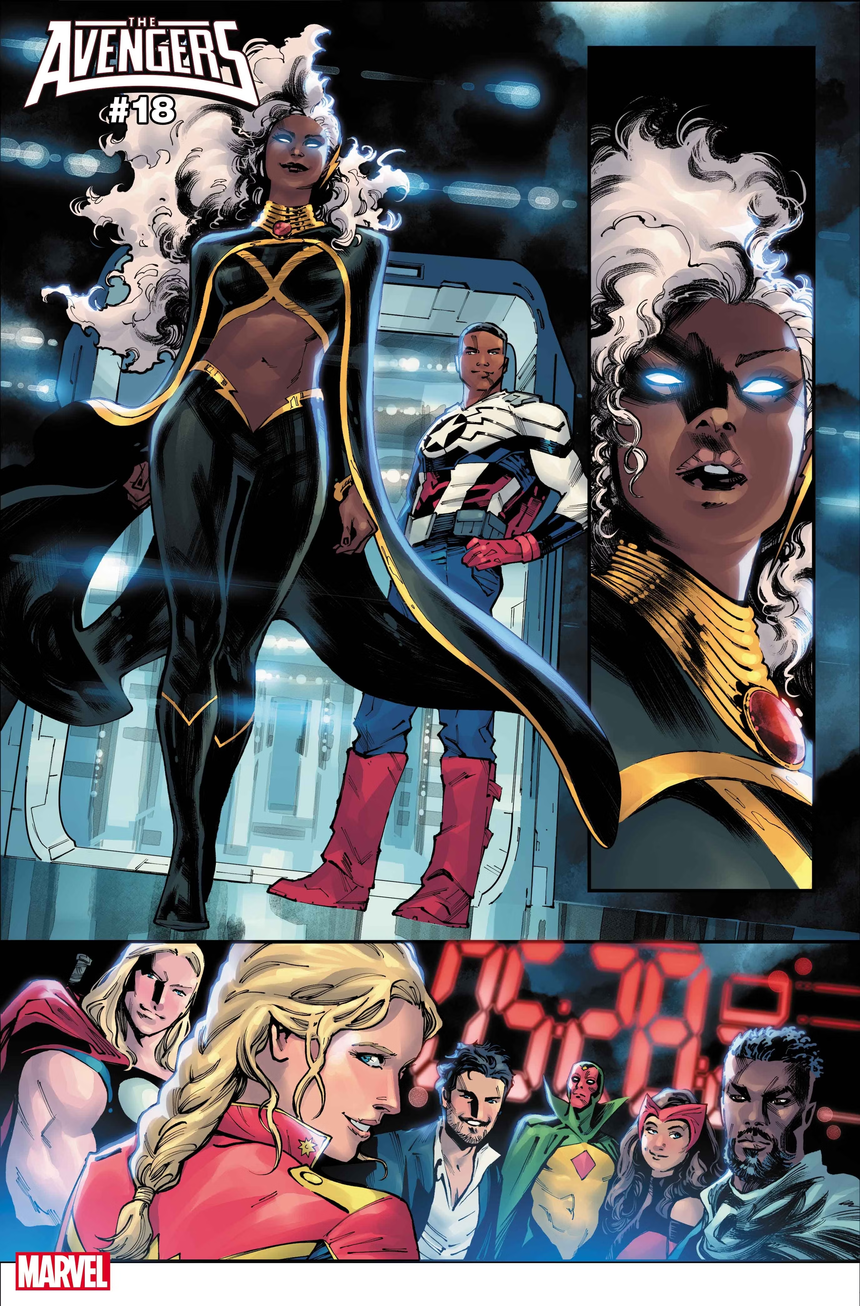 New <b>Avengers</b> member STORM has joined the team just in time to deal with cat...